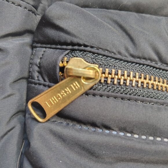 Herschel Mini Backpack Black Gold Trim Stitched - Picture 4 of 11